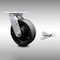 Service Caster 6 Inch SS Glass Filled Nylon Swivel Caster with Roller Bearing and Swivel Lock SCC-SS30S620-GFNR-BSL - alternate 1